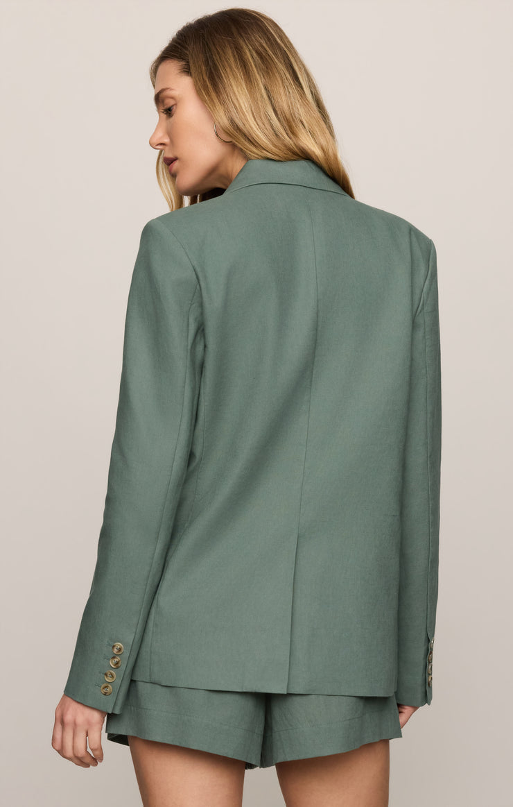EVAN LINEN BLAZER