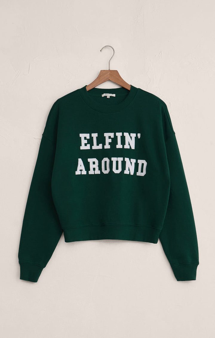 ELFIN' AROUND SWEATSHIRT