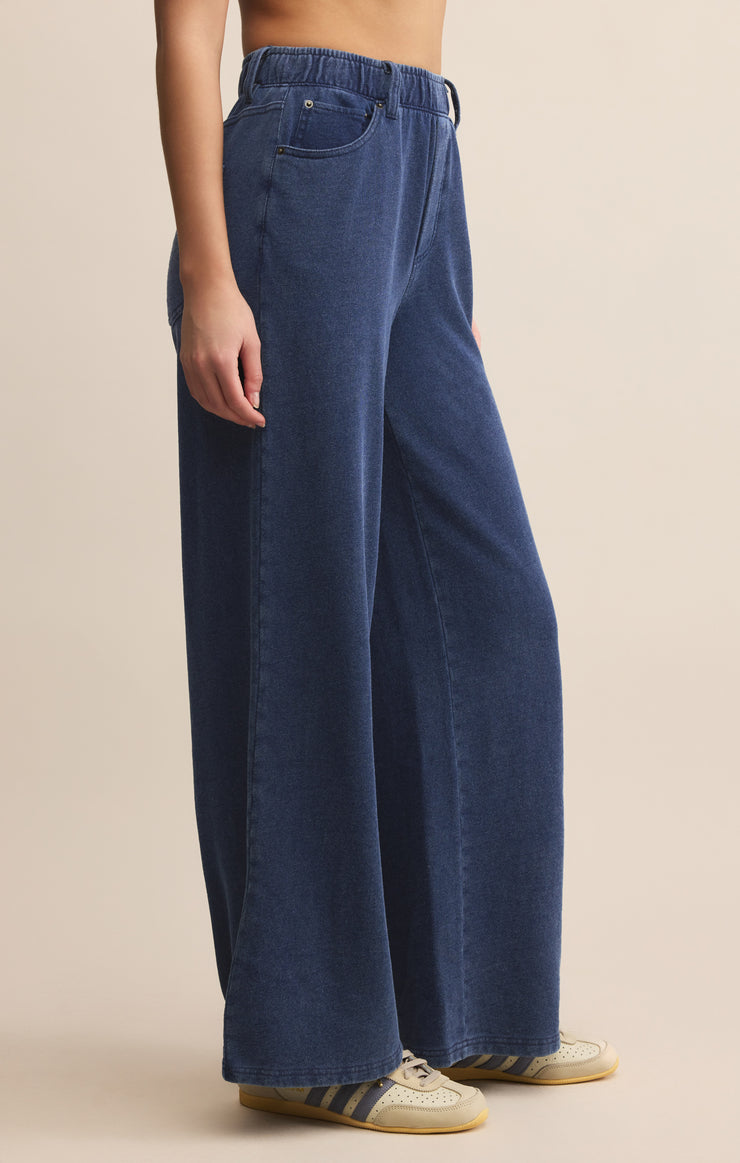 ENTOURAGE KNIT DENIM PANT