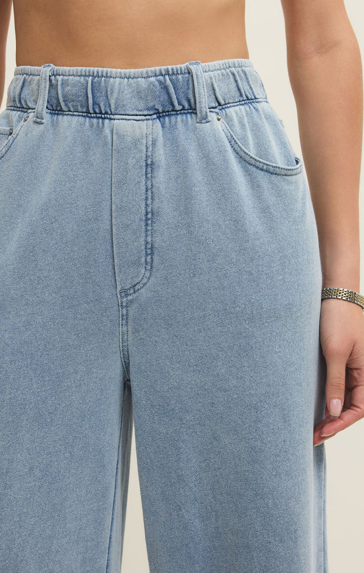 ENTOURAGE KNIT DENIM PANT