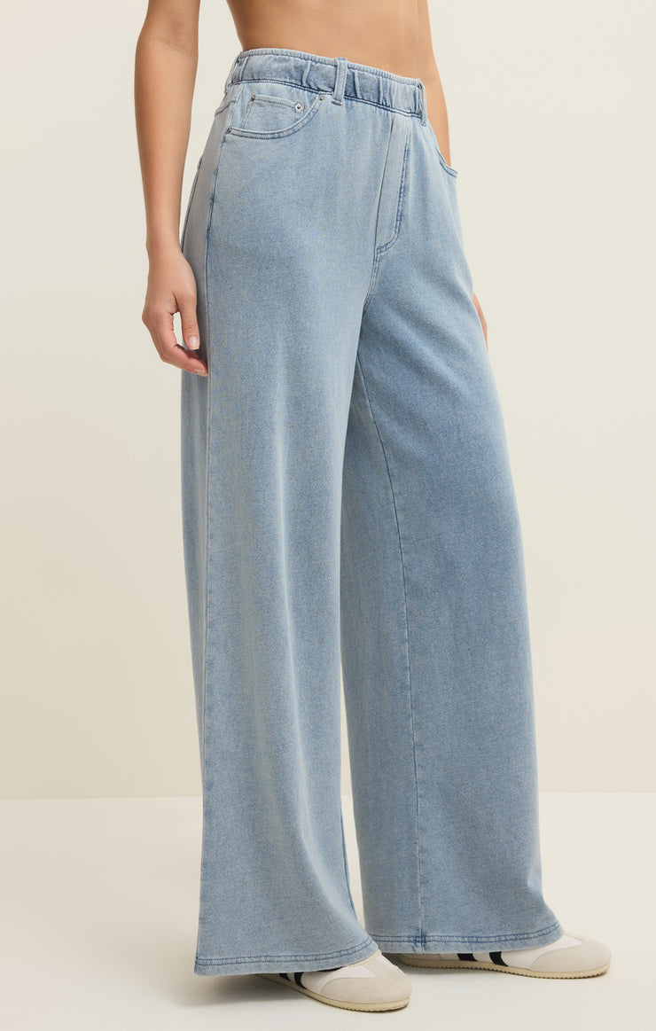 ENTOURAGE KNIT DENIM PANT