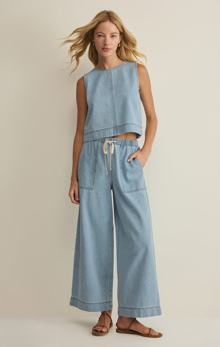 DAYCATION DENIM UTILITY PANT