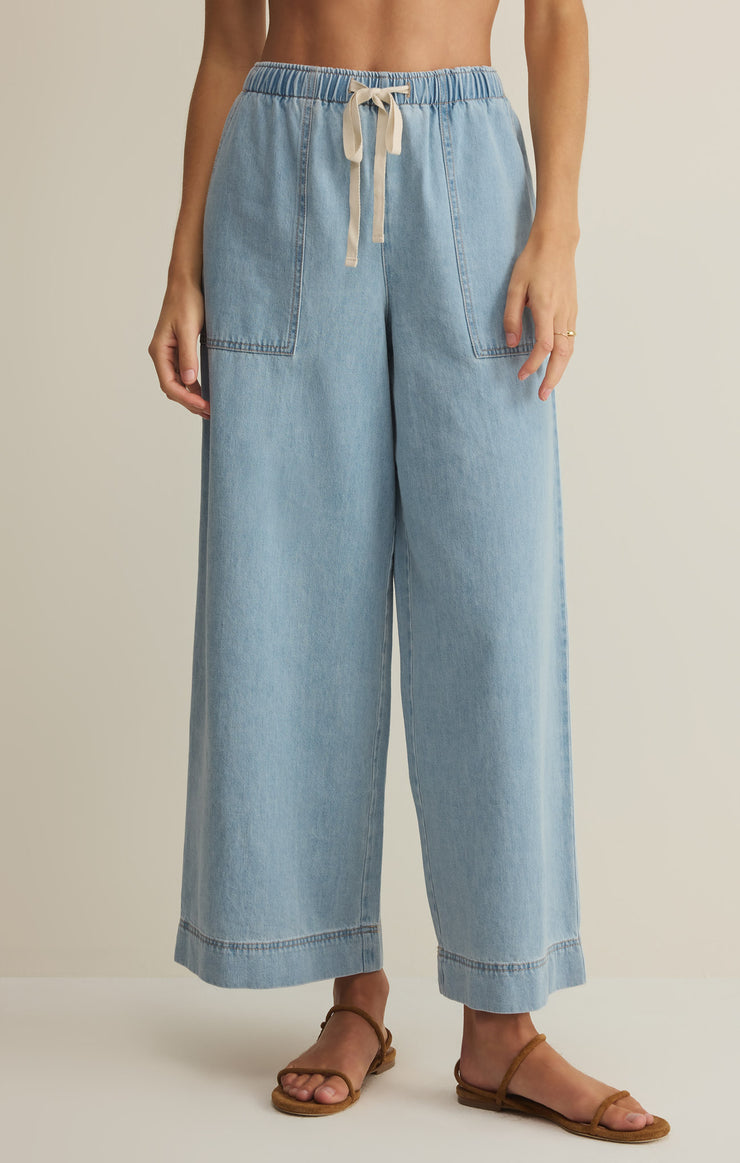 DAYCATION DENIM UTILITY PANT