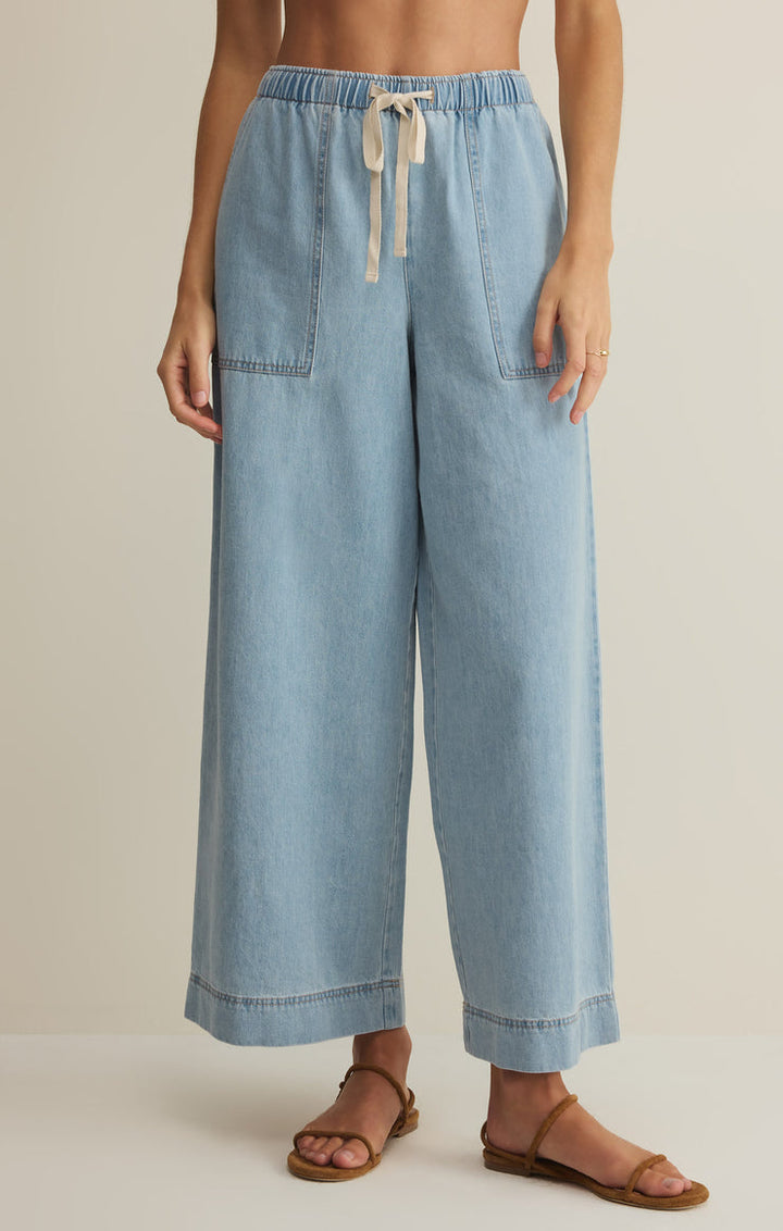 DAYCATION DENIM UTILITY PANT
