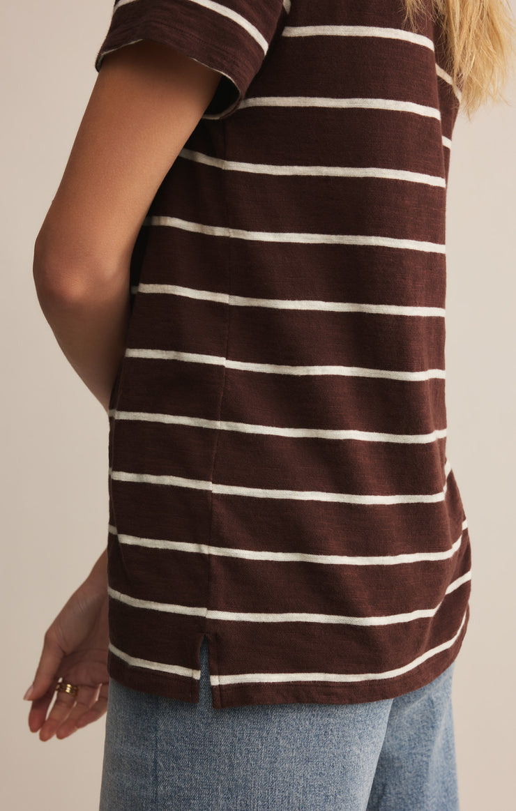 FOUNDATION STRIPED TEE