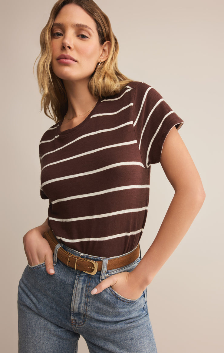 FOUNDATION STRIPED TEE