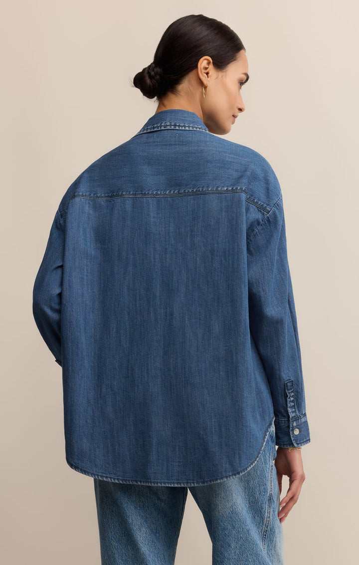 ATWOOD DENIM BUTTON UP