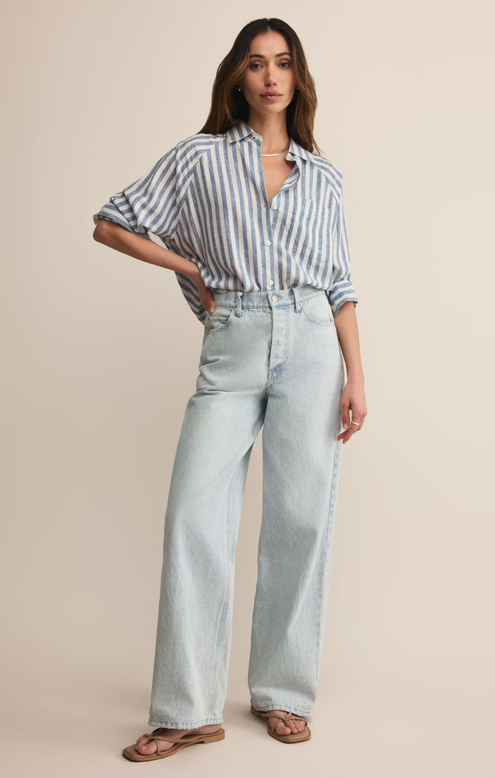 THE PERFECT LINEN TOP