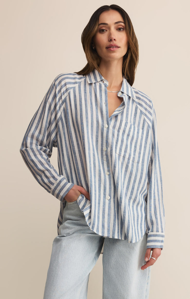 THE PERFECT LINEN TOP