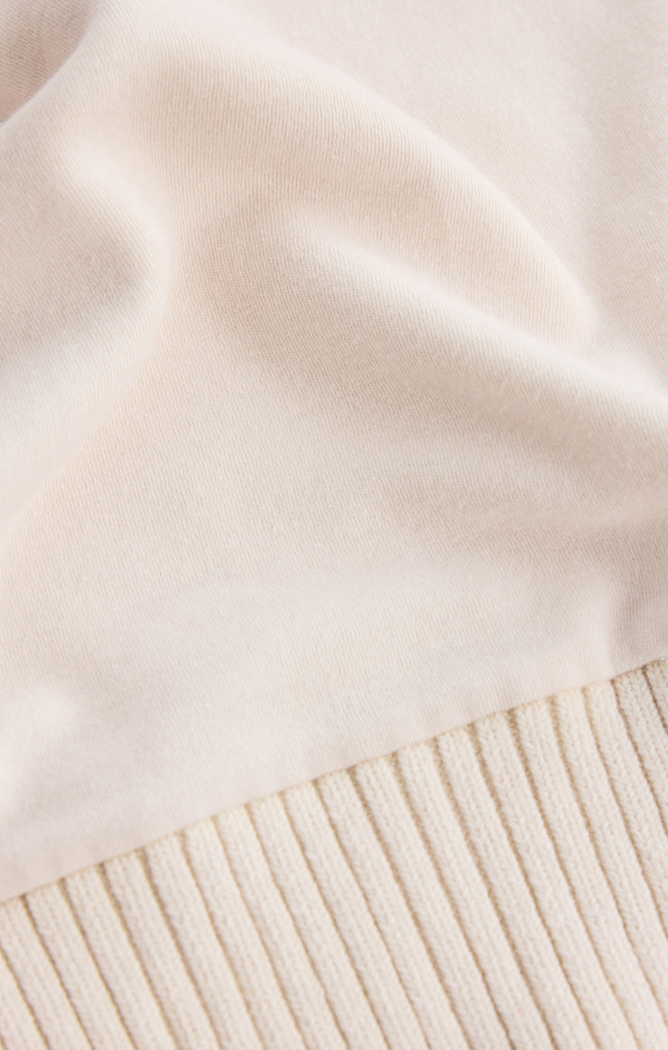 SABLE LUXE MOCK NECK TOP