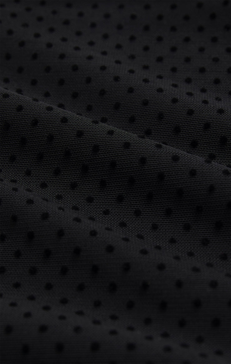 WHIMSY OFF SHOULDER MESH TOP