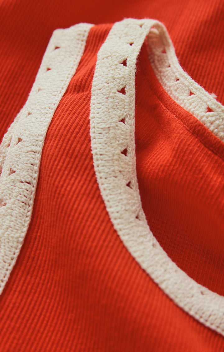 CLARKE RIB TANK | LYCHEE