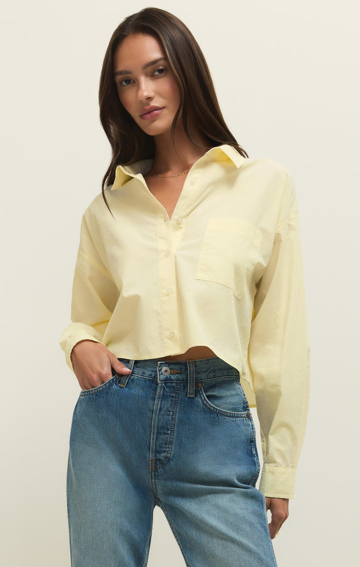 LISETTE POPLIN TOP