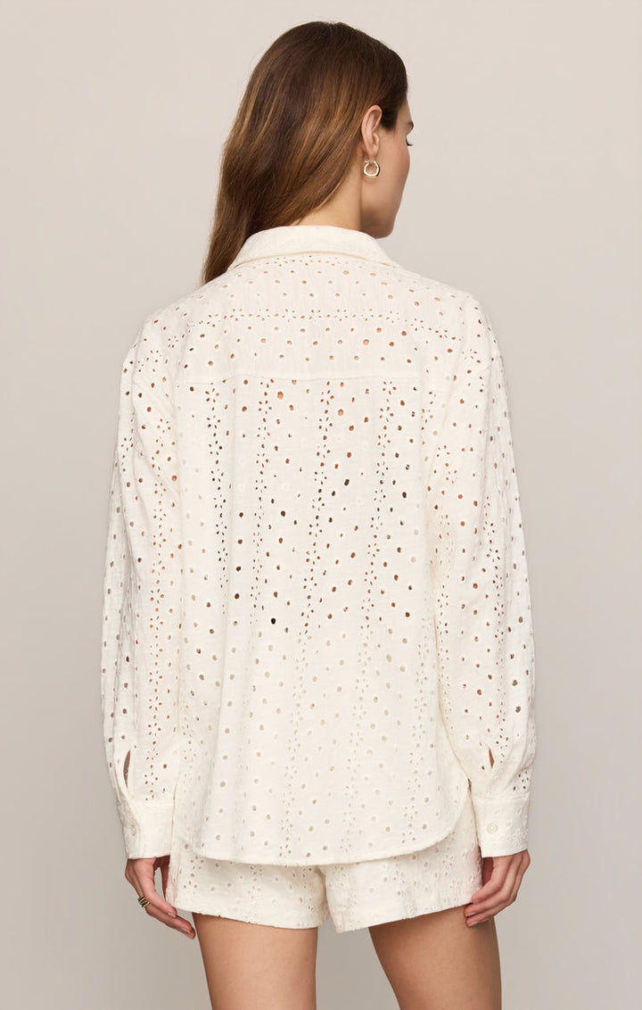 CAY KNIT EYELET SHORT