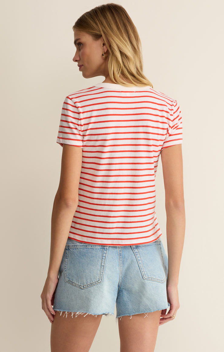 JUNIE STRIPED TEE
