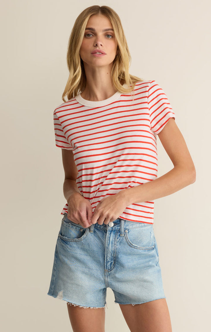 JUNIE STRIPED TEE
