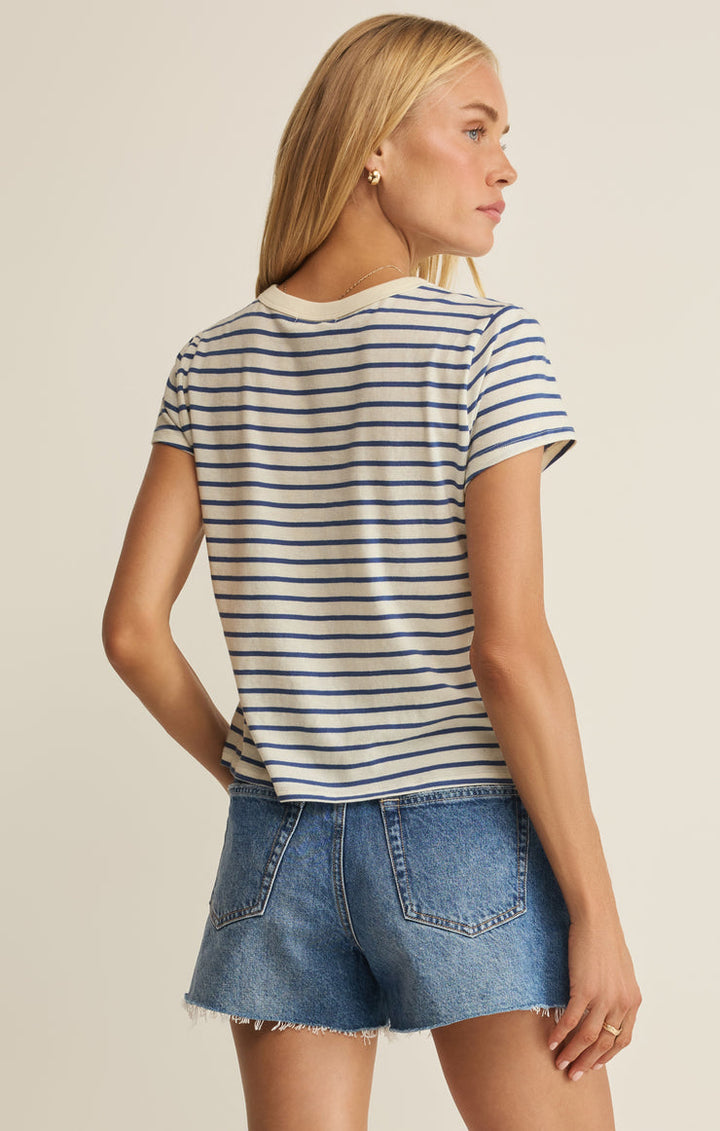 JUNIE STRIPED TEE
