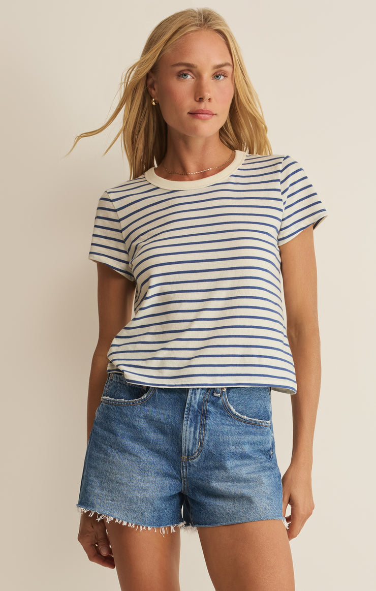 JUNIE STRIPED TEE