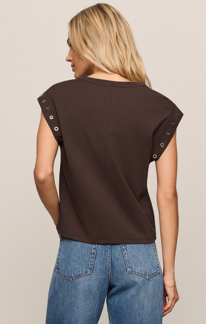 CAMINO GROMMET MUSCLE TEE