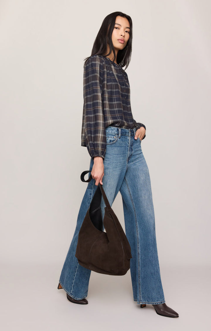 AUTUMN PLAID BUTTON UP
