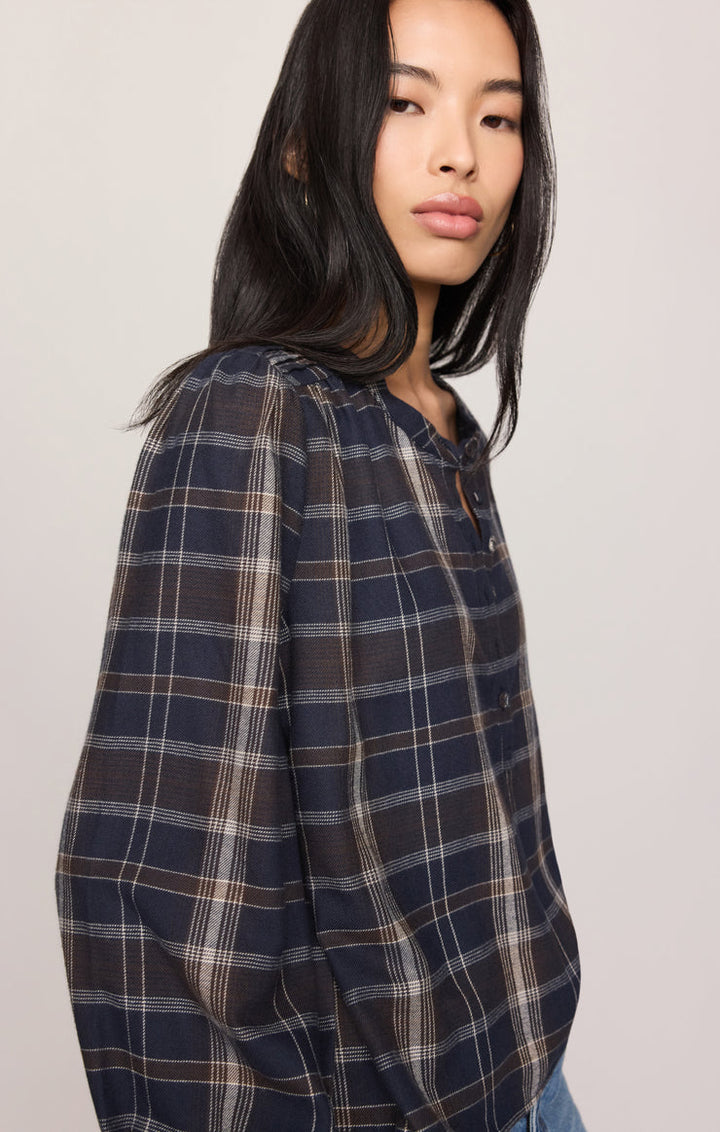 AUTUMN PLAID BUTTON UP
