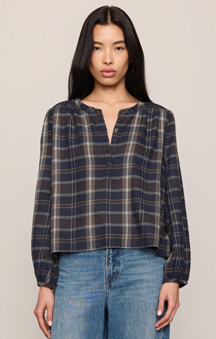 AUTUMN PLAID BUTTON UP