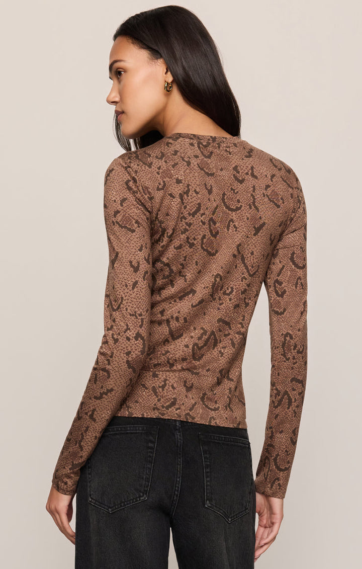 ONYX SNAKE TOP