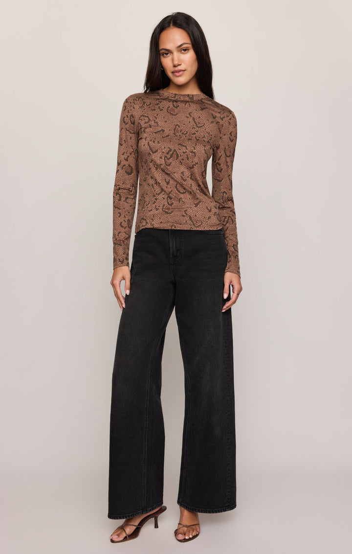 ONYX SNAKE TOP