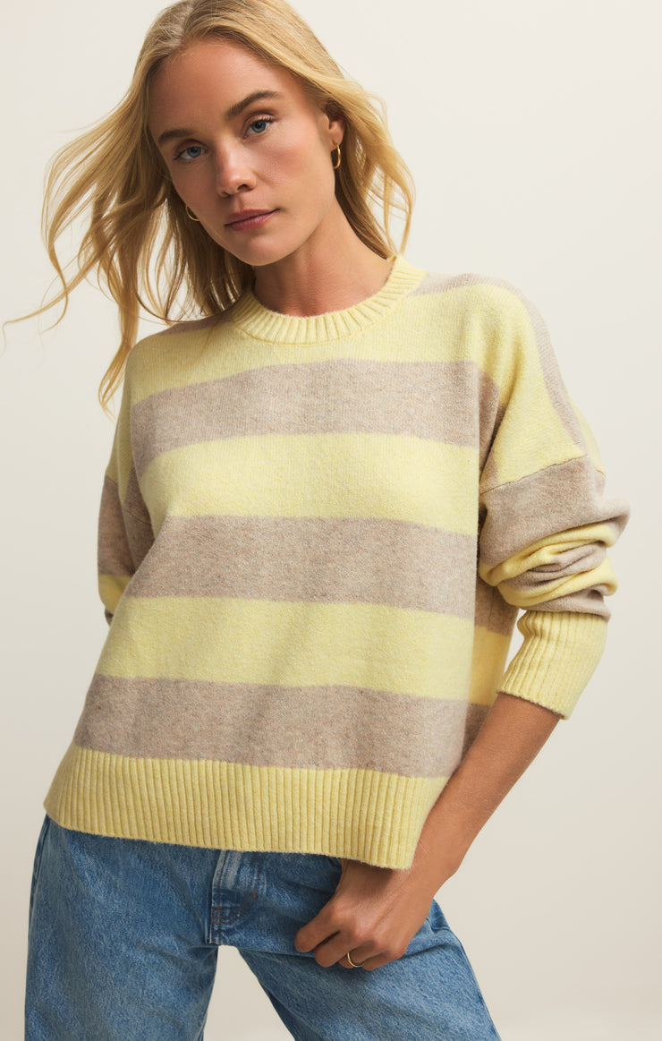 CIRRUS COZY STRIPE SWEATER
