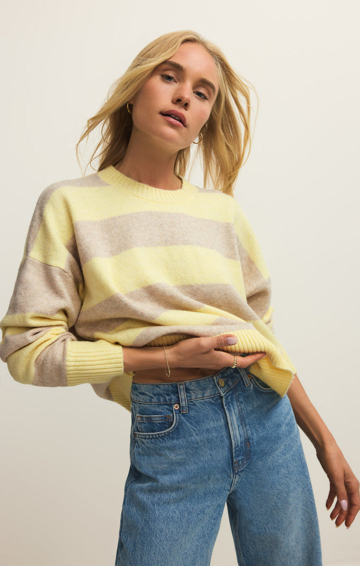 CIRRUS COZY STRIPE SWEATER