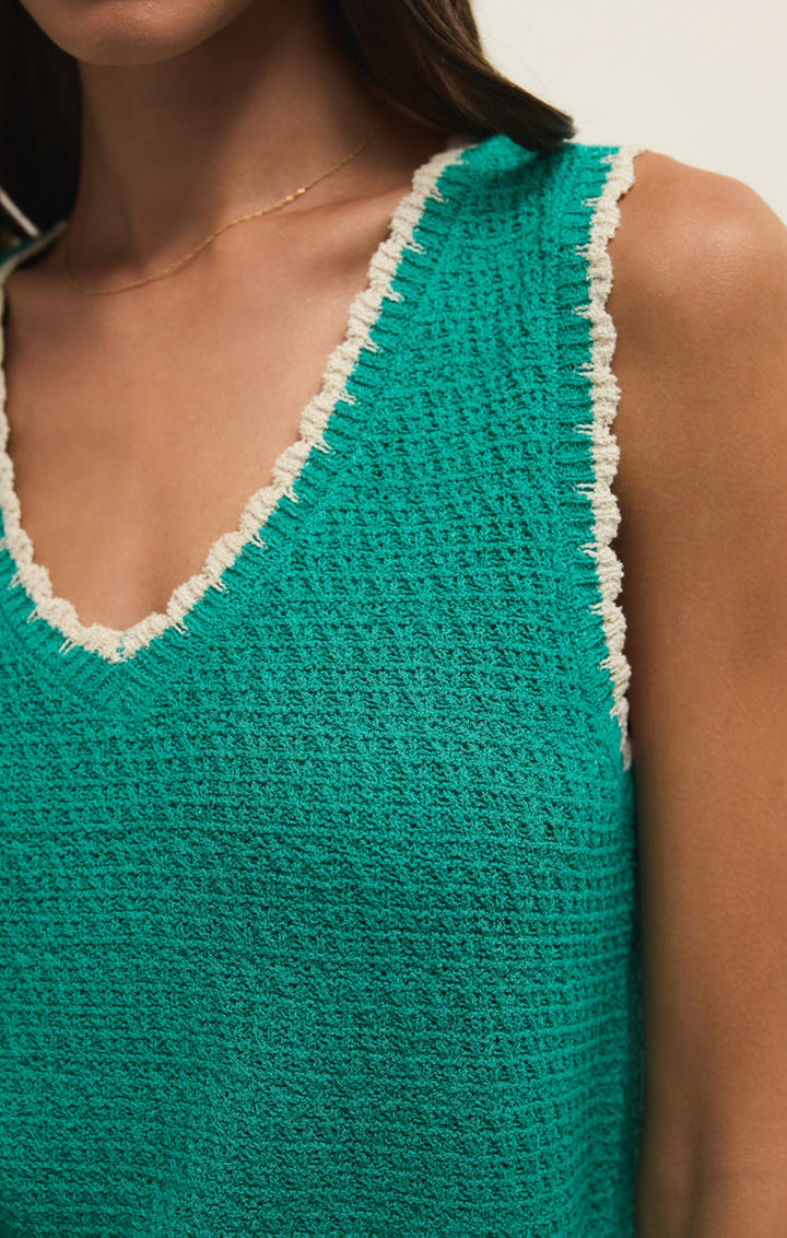 YESSENIA WHIPSTITCH TANK
