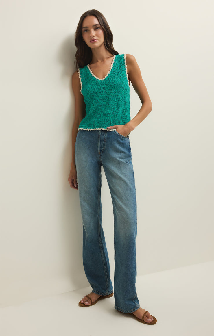 YESSENIA WHIPSTITCH TANK