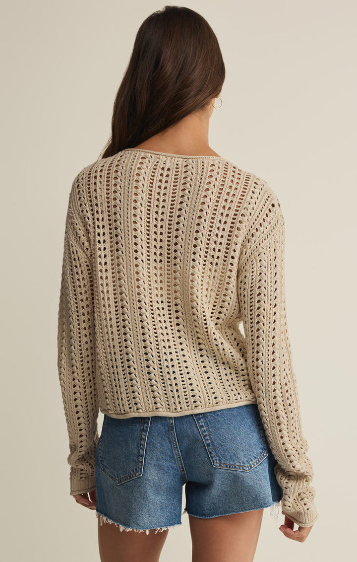 UPLAND CROCHET SWEATER