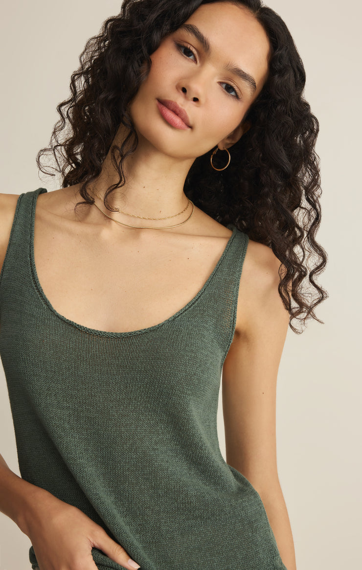 PERCH LINEN TANK