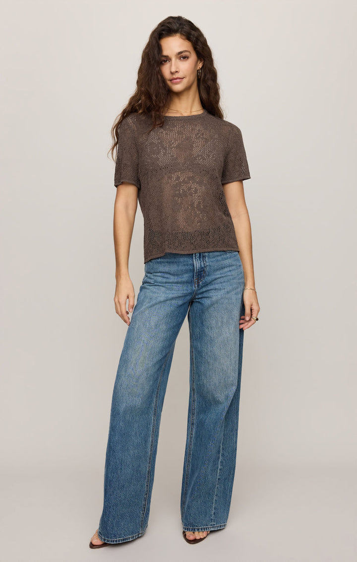 WAVERTON CROCHET SWEATER