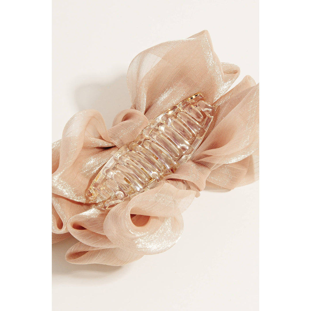Ribbon Bow Claw Hair Clip