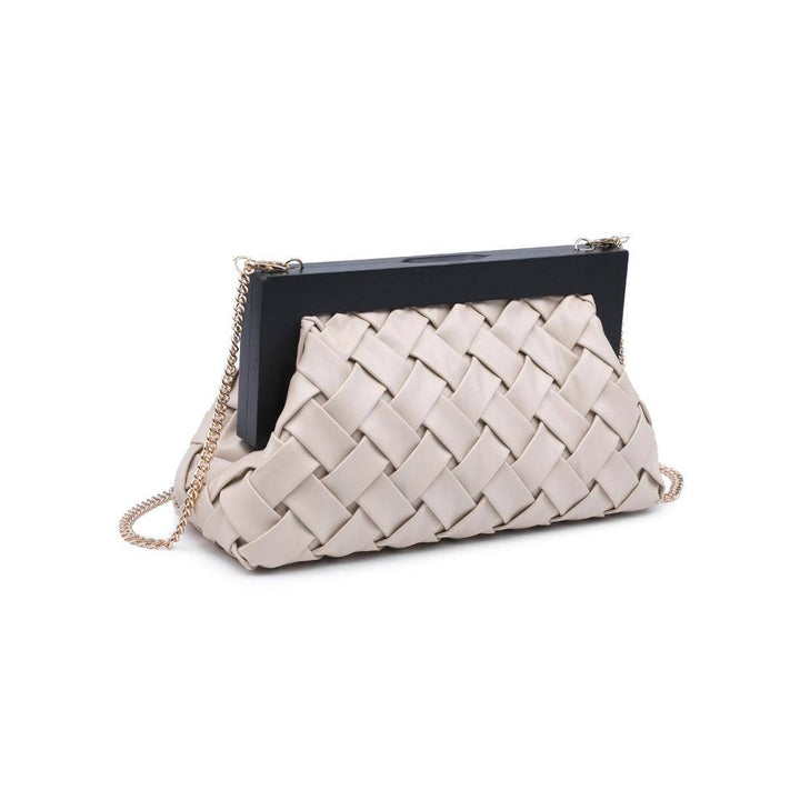 JAMIE WOODEN FRAME CLUTCH