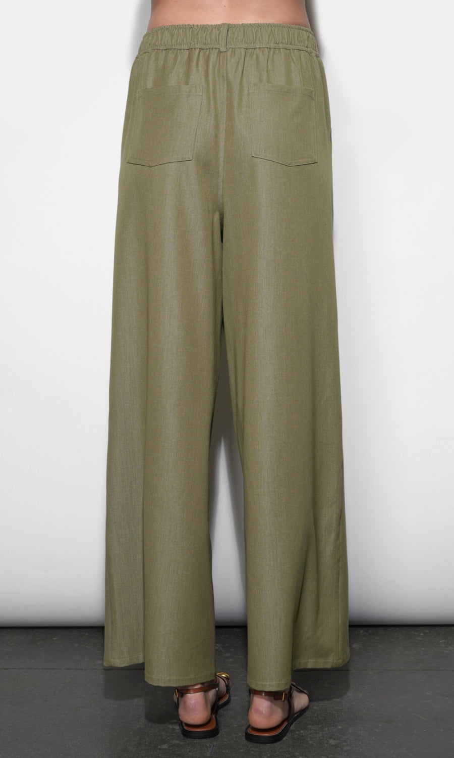 PAISLEY WIDE LEG PANT