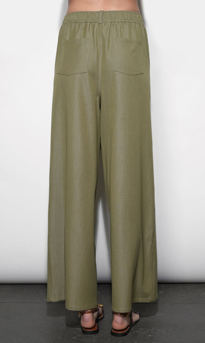 PAISLEY WIDE LEG PANT