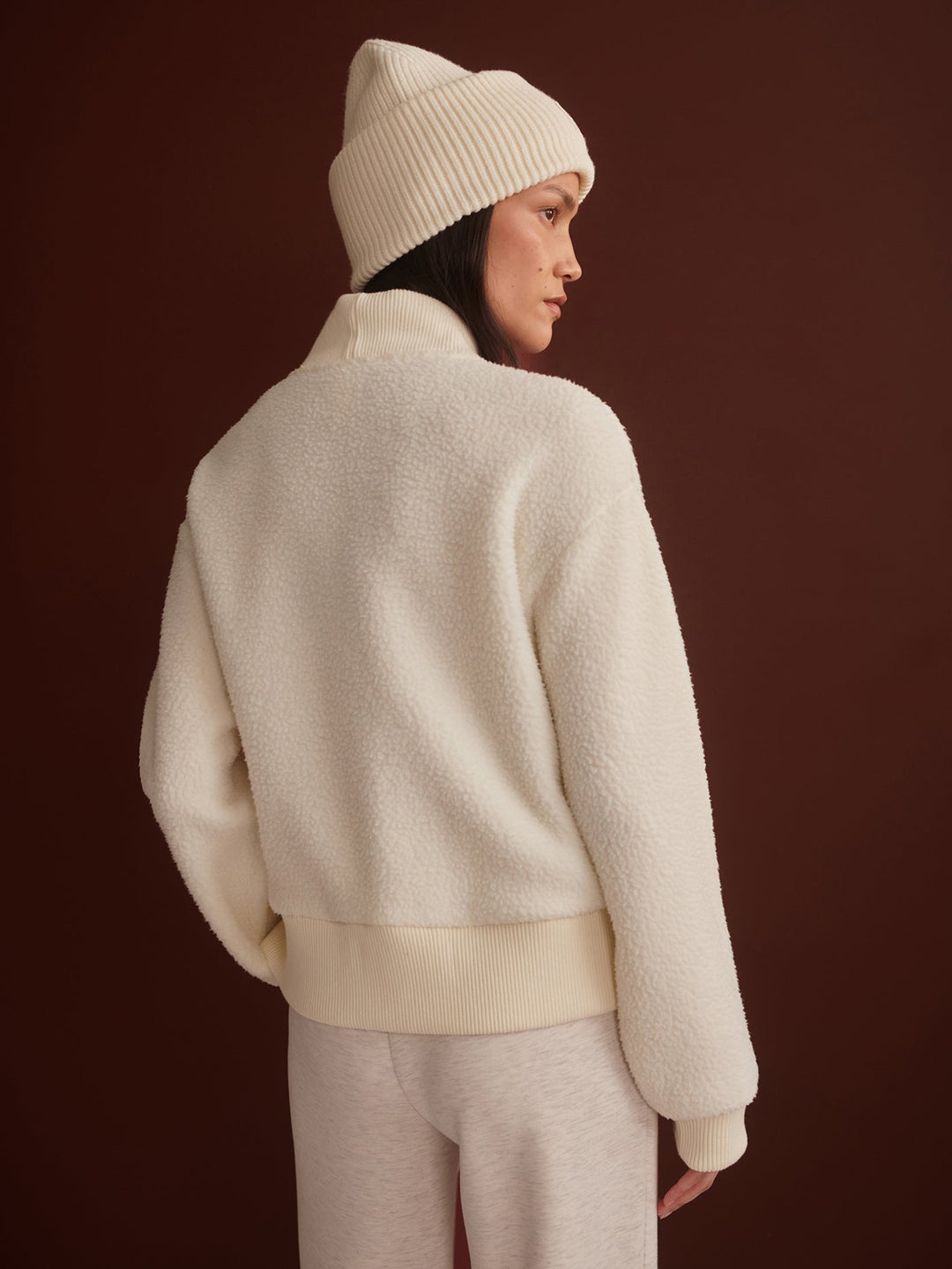 MUMFORD HALF ZIP FLEECE