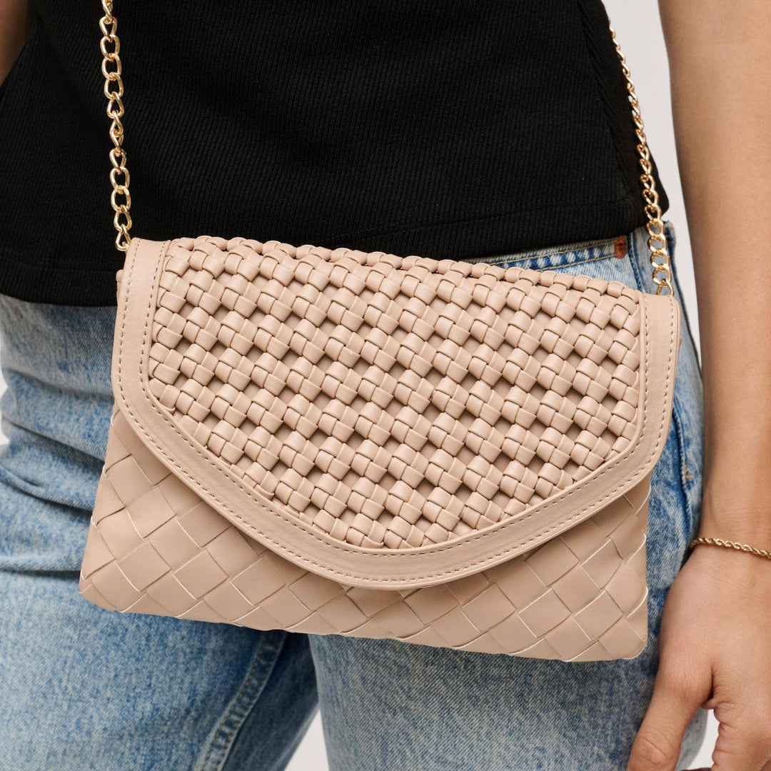 EMMA WOVEN CROSSBODY