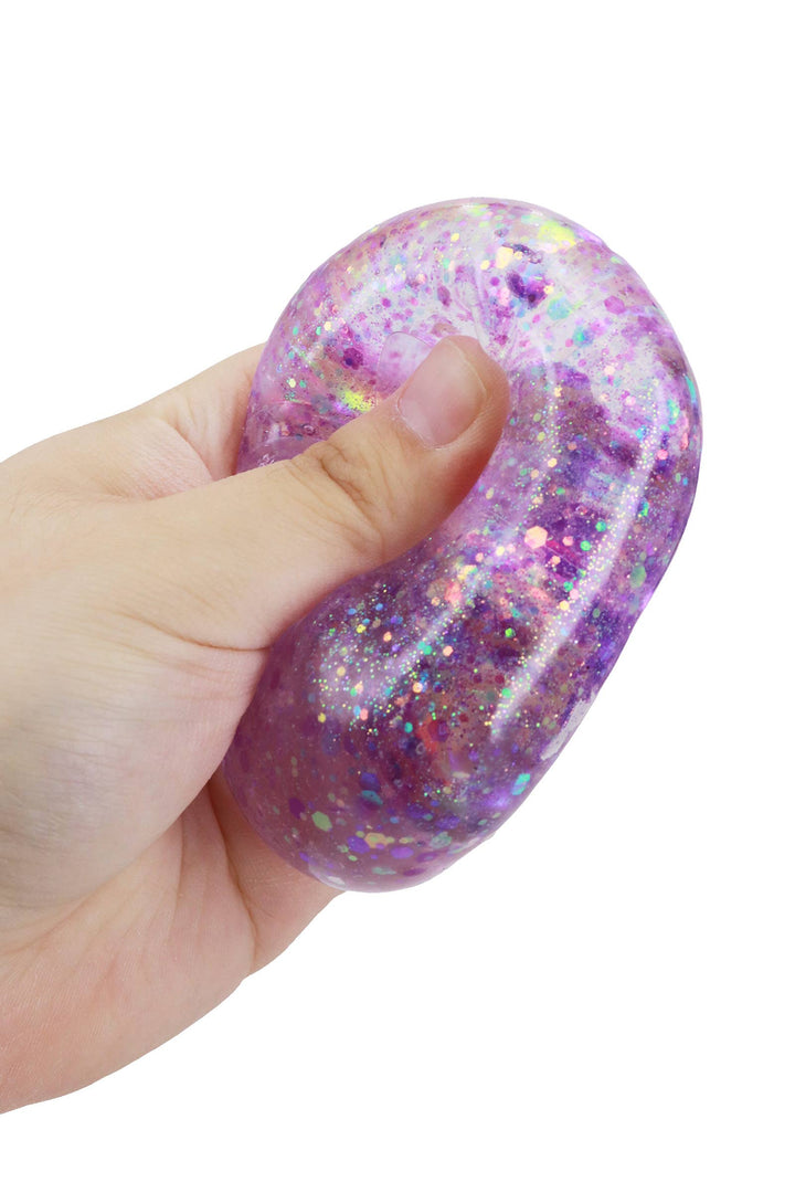 GLITTER CUBE SQUISHY