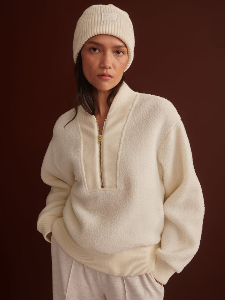 MUMFORD HALF ZIP FLEECE