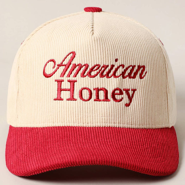 AMERICAN HONEY CORDED HAT
