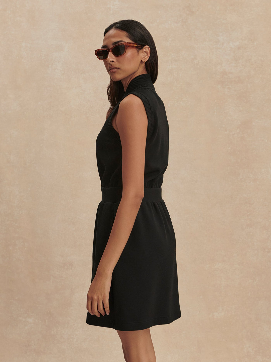 POLYANNA HALF-ZIP DRESS