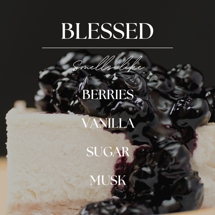 Blessed | Black Berries & Vanilla | 9oz. Soy Candle