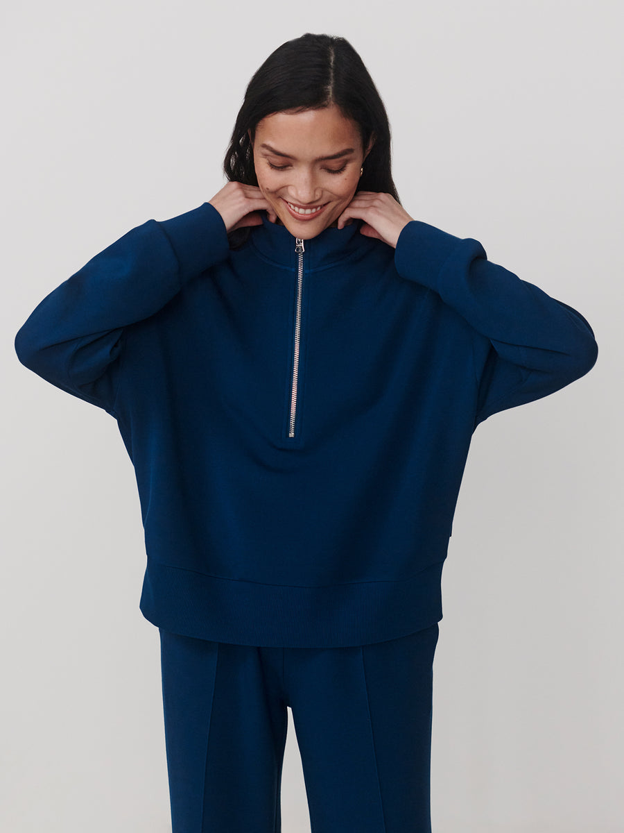 MAVIS MOCK NECK SWEAT
