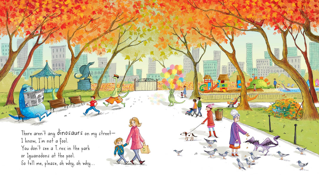 Oh No! Dinosaurs in My School