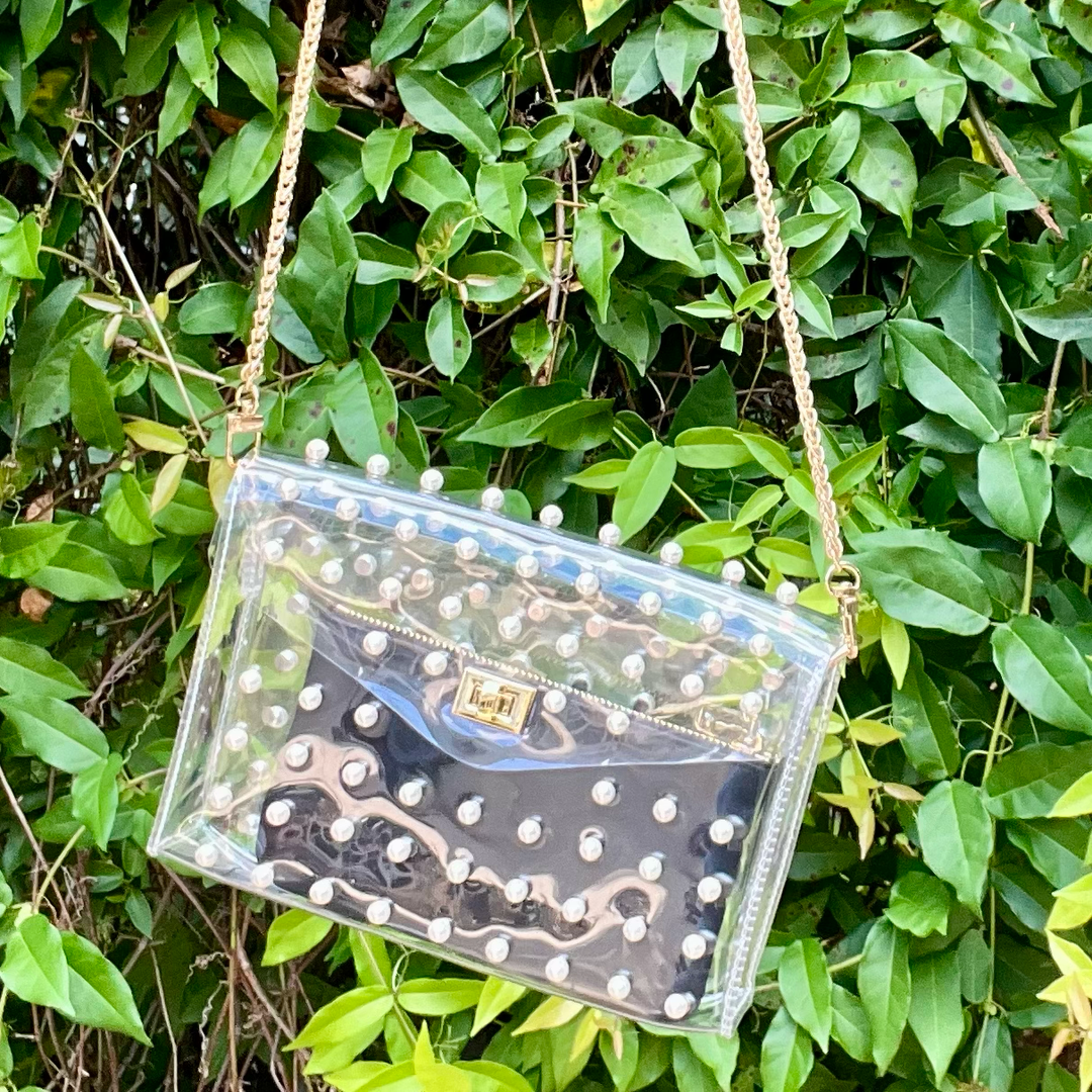 PEARL FAN GIRL PURSE