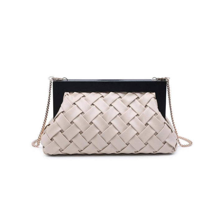 JAMIE WOODEN FRAME CLUTCH